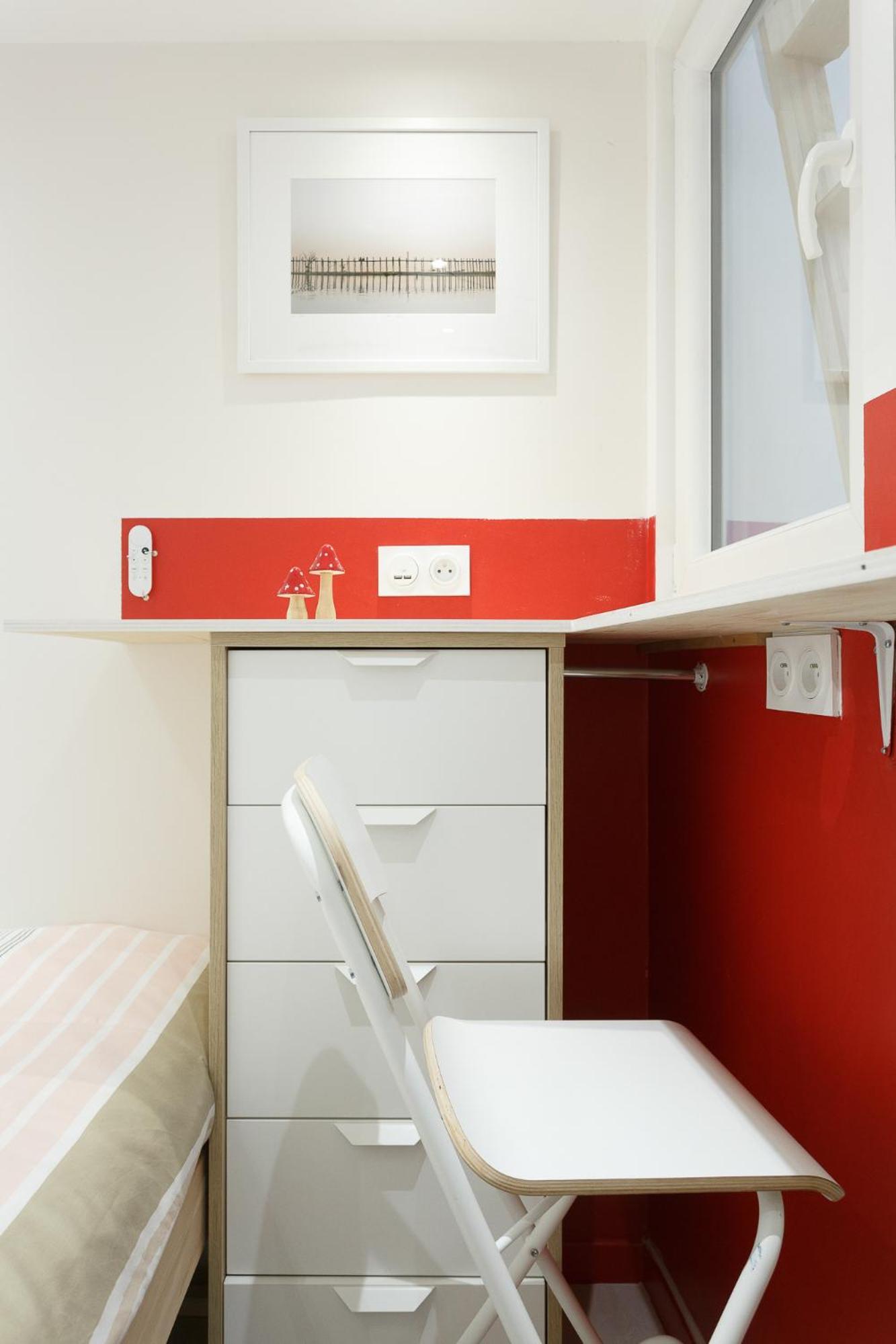 パリ アパルトマン プティ シャン Bed & Breakfast 部屋 写真