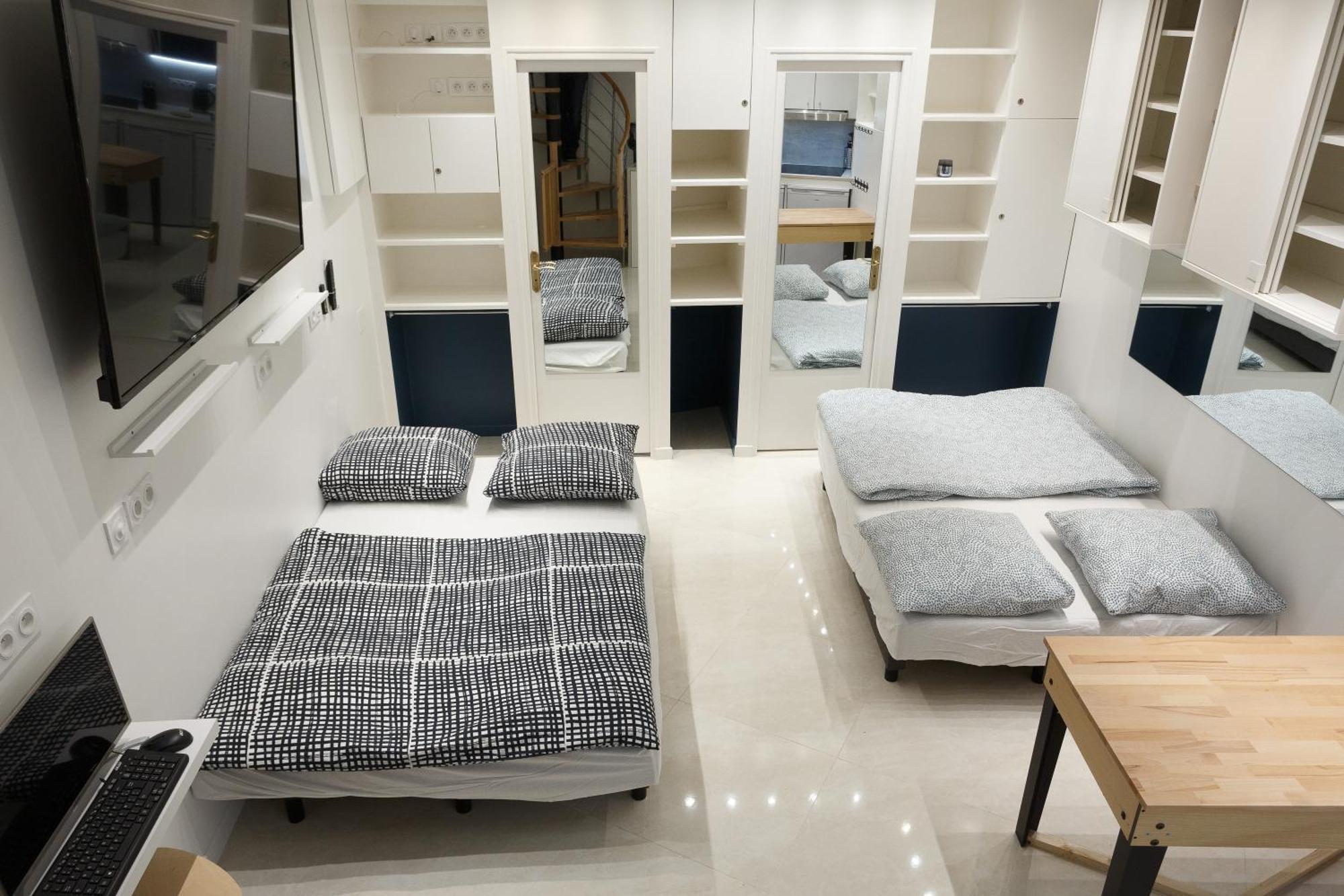 パリ アパルトマン プティ シャン Bed & Breakfast 部屋 写真