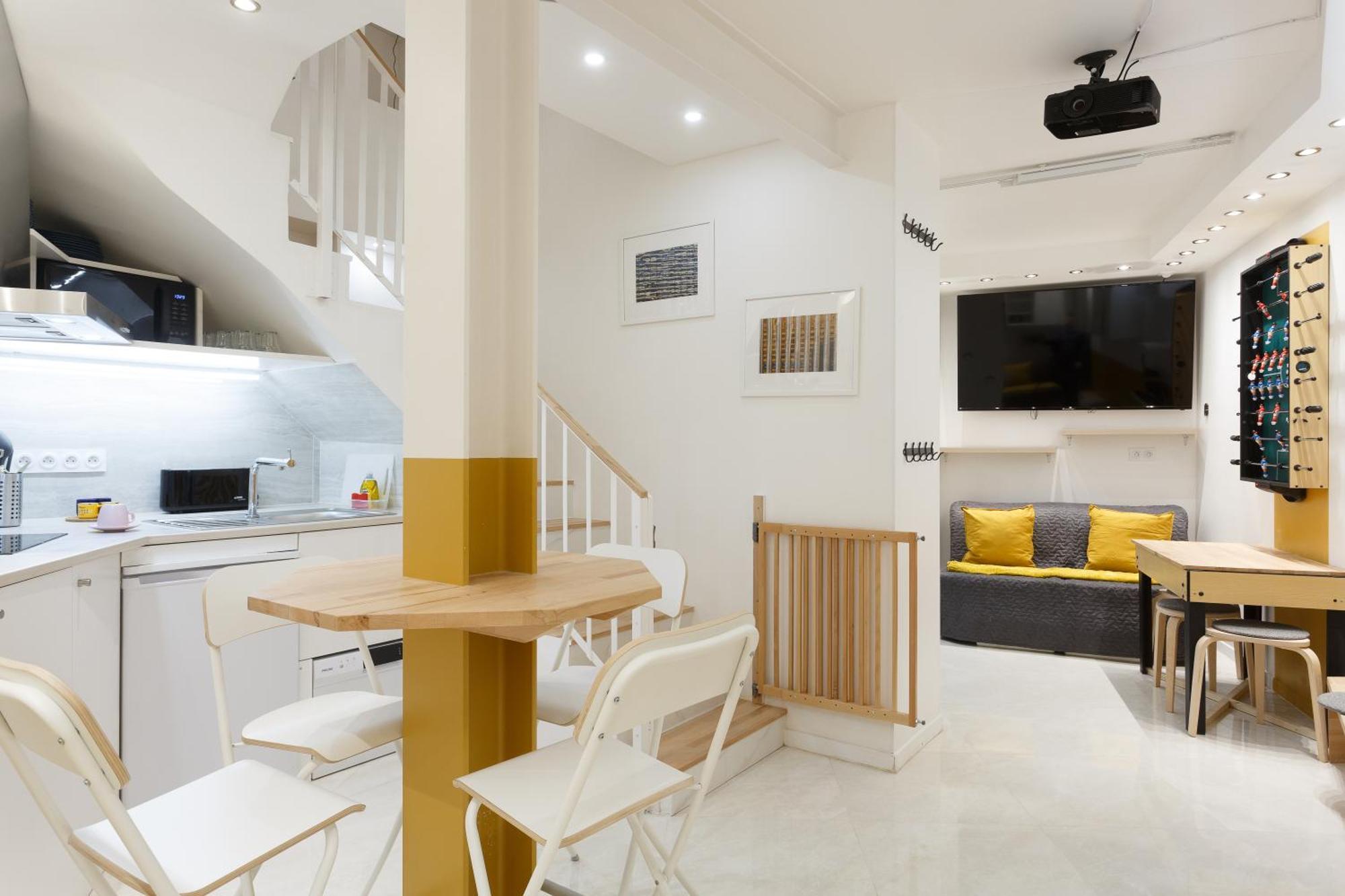 パリ アパルトマン プティ シャン Bed & Breakfast 部屋 写真