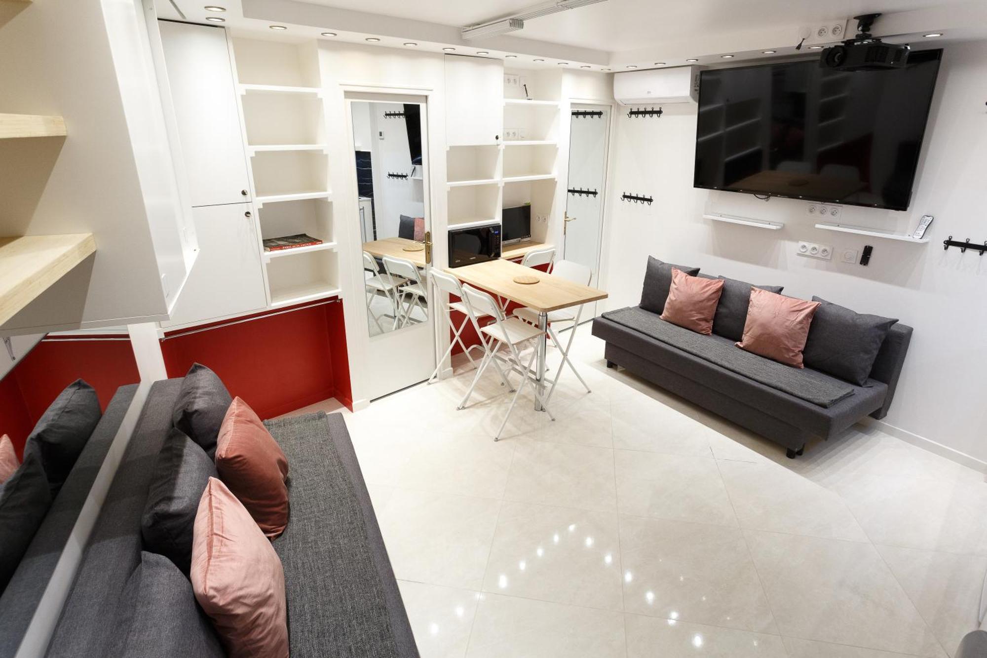 パリ アパルトマン プティ シャン Bed & Breakfast 部屋 写真