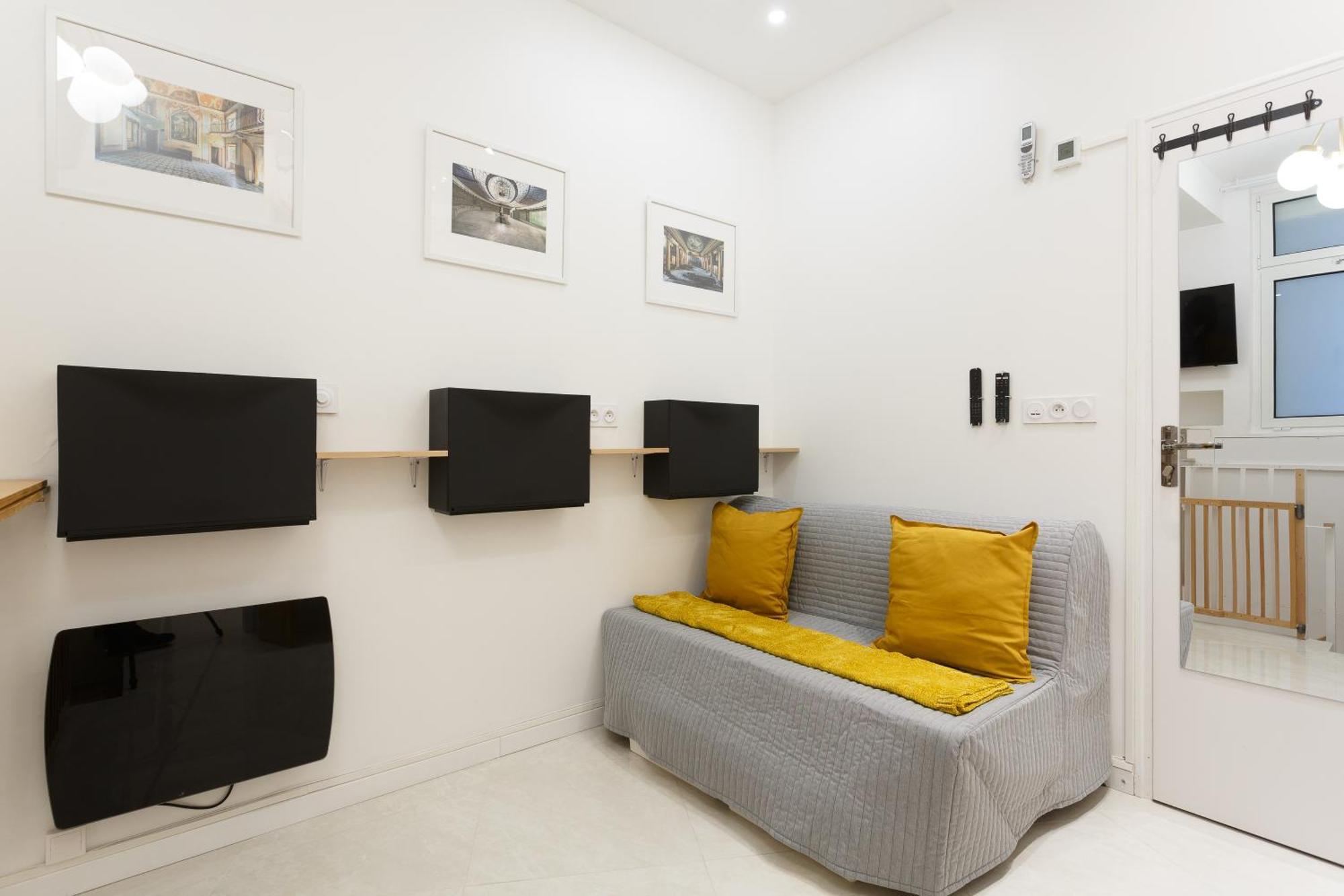 パリ アパルトマン プティ シャン Bed & Breakfast 部屋 写真