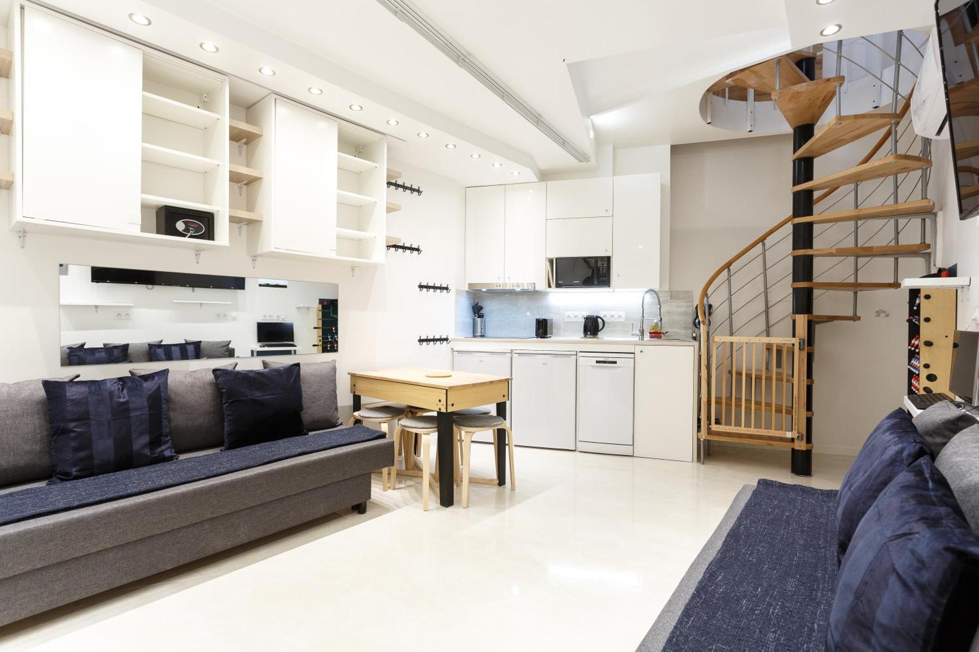 パリ アパルトマン プティ シャン Bed & Breakfast 部屋 写真
